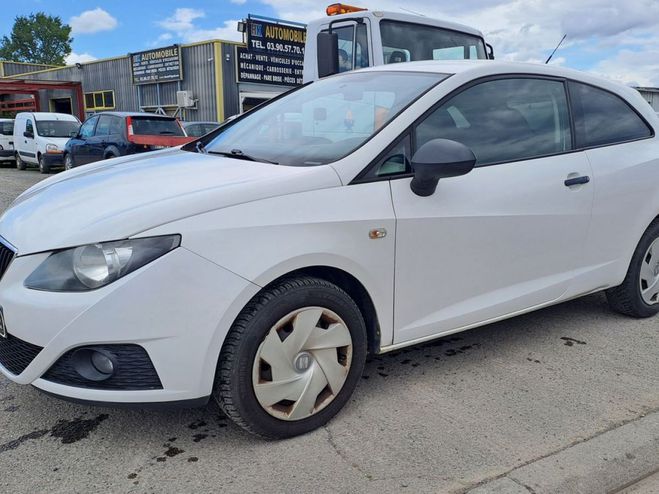 Seat Ibiza IV 1.2 TDI 75 cv Blanc de 2011