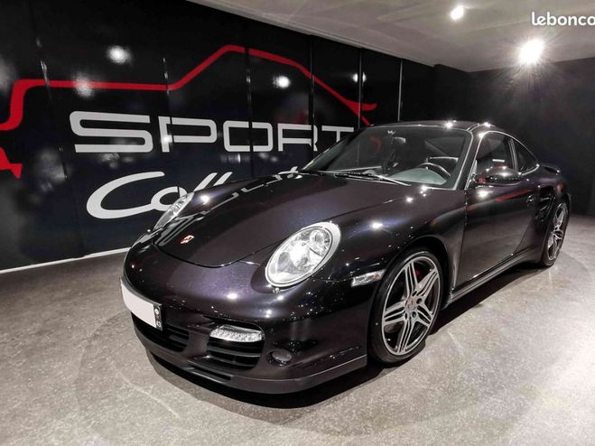 Porsche 911 997 turbo francaise bv meca Noir de 2007