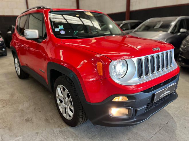 Jeep  Renegade  1.4 MultiAir S&S 140ch Limited ROUGE de 2017