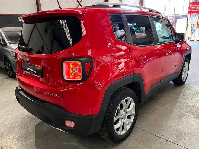 Jeep  Renegade  1.4 MultiAir S&S 140ch Limited ROUGE de 2017