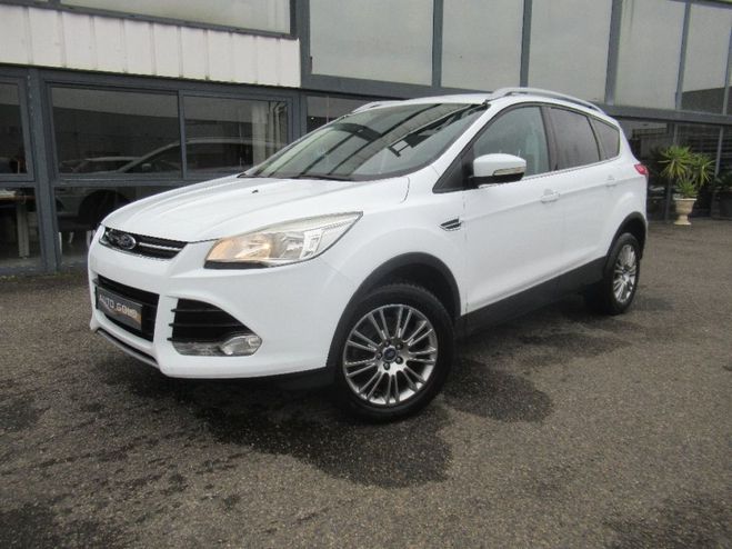 Ford Kuga 2.0 TDCi 115 FAP 4x2 Titanium Blanc de 2014