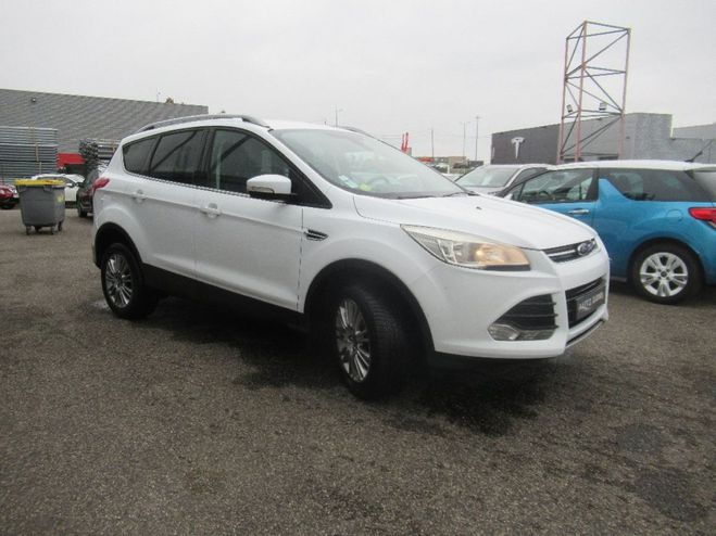 Ford Kuga 2.0 TDCi 115 FAP 4x2 Titanium Blanc de 2014