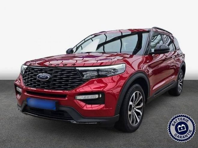 Ford Explorer III 3.0 EcoBoost 457ch Parallel PHEV ST- Rouge Mtallis de 2021