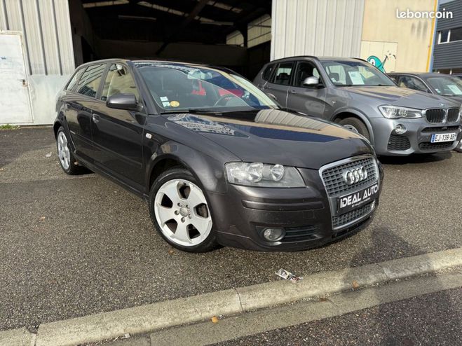 Audi A3 Sportback 2.0 TDI 140 Ambition BVA Gris de 2007