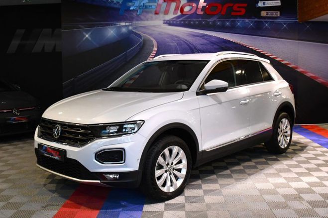 Volkswagen T Roc Carat 1.5 TSI 150 DSG GPS Virtual ACC Pa Blanc de 2018