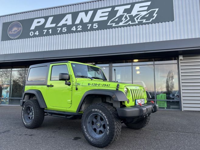 Jeep Wrangler JKU 2.8 L CRD 200 CV BVA Mountain Vert de 2012