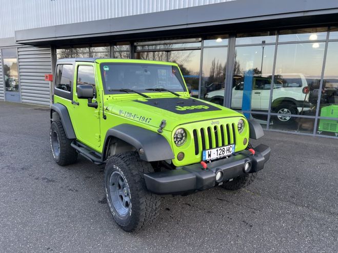 Jeep Wrangler JKU 2.8 L CRD 200 CV BVA Mountain Vert de 2012