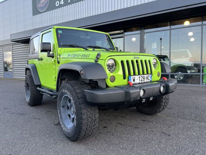 Jeep Wrangler JKU 2.8 L CRD 200 CV BVA Mountain Vert de 2012