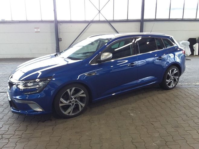 Renault Megane IV GT ESTATE 1.6 TCE 205 CV EDC7 / 4CONT Bleu Mtallis de 2016