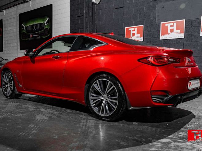 Infiniti Q60 2.0 Turbo Sport ACC-SunRoof-Leather... Rouge Mtallis de 