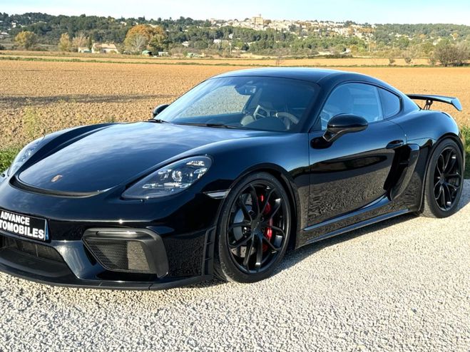 Porsche 718 Cayman GT4 4.0L 420 BVM6 Noir Intense mtal de 2020