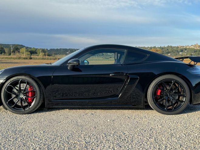 Porsche 718 Cayman GT4 4.0L 420 BVM6 Noir Intense mtal de 2020