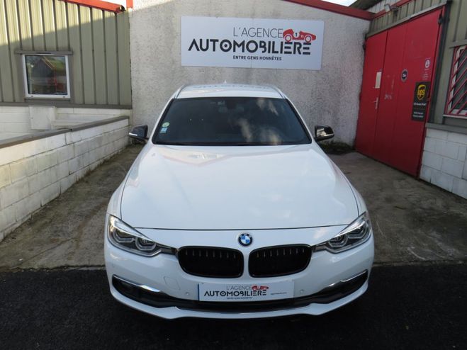 BMW Serie 3 Touring   f31 320 d luxury hello future  Blanc de 2016