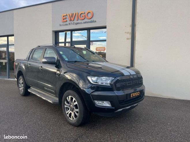 Ford Ranger DOUBLE CABINE 3.2 TDCI 200CH WILDTRAK 4X Noir de 2018