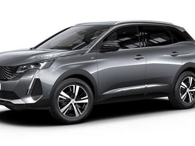 Peugeot 3008 1.2 PURETECH 130CV EAT8 GT + SIEGES CHAU GRIS ARTENSE / TOIT NOIR de 2023