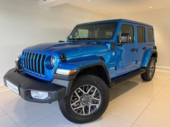  Voir détails -Jeep Wrangler Unlimited 2.0 T 380ch 4xe Sahara Command à Vannes (56)