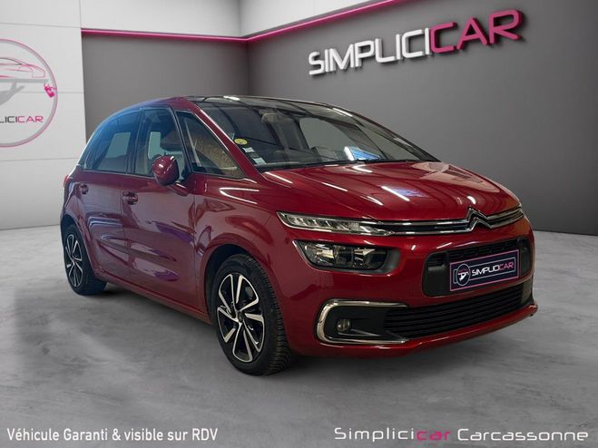 Citroen C4 SPACETOURER BUSINESS lueHDi 160 SS EAT8  Blanc de 2018