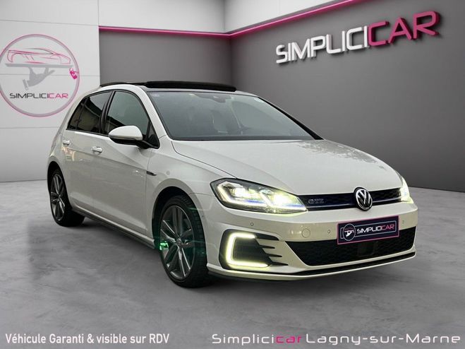 Volkswagen Golf 1.4 TSI 150ch Hybride Rechargeable DSG6  Blanc de 2018