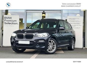  Voir détails -BMW X3 xDrive20dA 190ch M Sport Euro6c à Cholet (49)