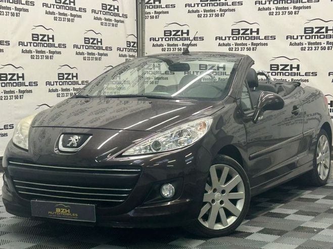 Peugeot 207 CC 1.6 HDI110 FAP FELINE GARANTIE 12 MOI Marron Fonce de 2014