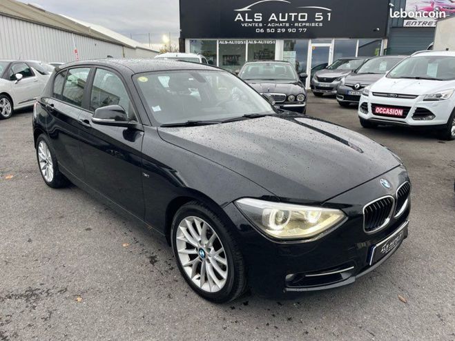 BMW Serie 1 116D SPORT 5 PORTES Noir de 2012