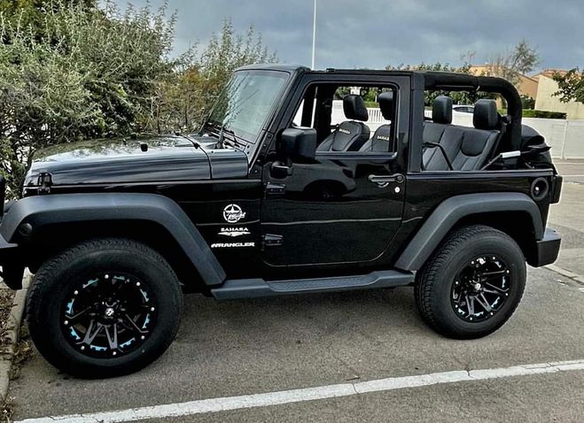 Jeep Wrangler III (JK) 3.6 V6 (284Cv) Noir de 2015