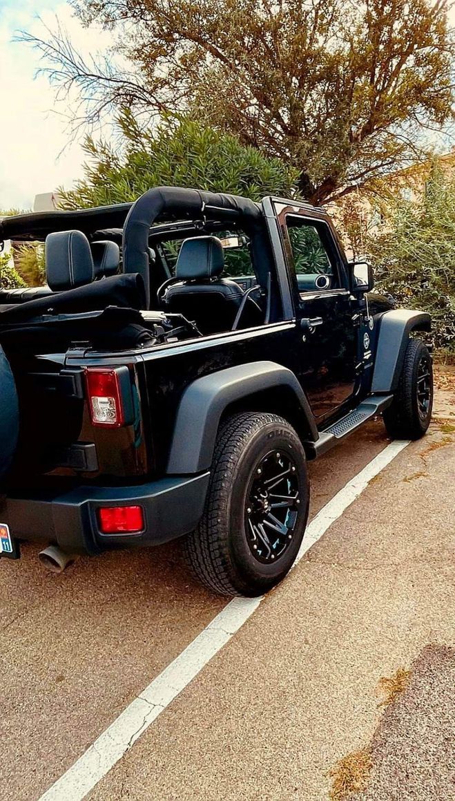 Jeep Wrangler III (JK) 3.6 V6 (284Cv) Noir de 2015