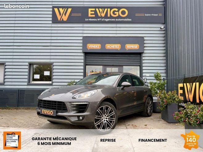 Cliquer pour voir la photo suivante Porsche Macan S 3.0 V6 DIESEL 258ch PDK Véhicule Franç Marron de 2015