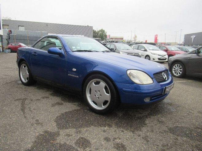 Mercedes Classe SLK CLASSE R 170 200 K Bleu de 2000