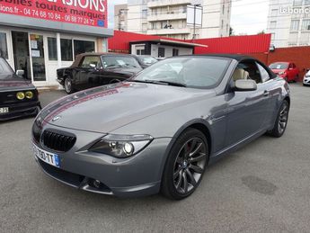  Voir détails -BMW Serie 6 CABRIOLET (E64) 630CIA 258CH à Villefranche-sur-Sane (69)