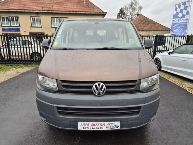 Volkswagen T5 Transporter 2.0 TDI 102 Double Cabine Ut Brun Mtallis de 