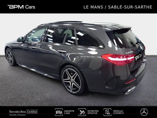 Mercedes Classe C Break 220 d 200ch AMG Line Gris Graphite Mtallis de 2022