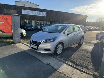  Voir détails -Nissan Micra 1.0 IG-T - 92 Acenta Clim   Radar AR à Brive-la-Gaillarde (19)