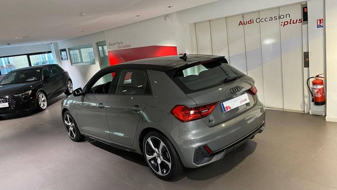 Audi A1 Sportback 30 TFSI 110 ch S tronic 7 S Li GRIS CHRONOS / TOIT NOIR de 2023