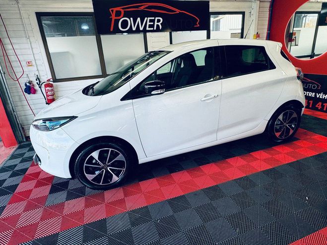 Renault Zoe ELECTRIQUE batterie location 46046KMS Blanc de 2018