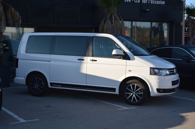 Volkswagen Multivan T5 Edition 25 2.0 TDI 180 DSG7 COURROIE  Blanc de 2013