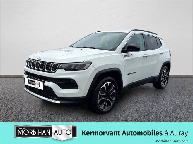 Jeep Compass Compass 1.3 PHEV T4 190 ch 4xe eAWD Limi Blanc de 2022