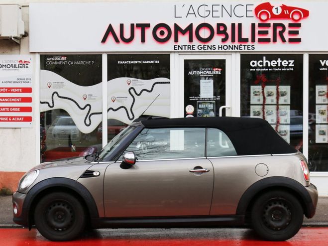 Mini One Ph.II Cabriolet 1.6 i 98 BVM6 (Suivi  j Gris de 2012