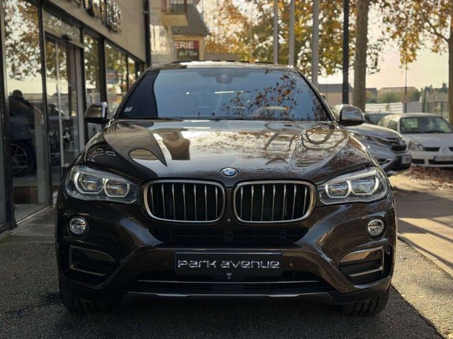BMW X6 (F16) XDRIVE 40DA 313CH EXCLUSIVE Marron de 2015