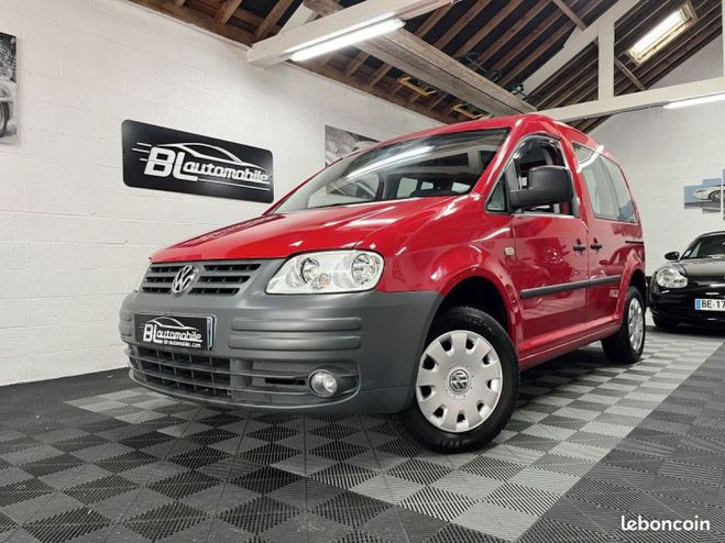 Volkswagen Caddy 1.4 80CH LIFE 5 PLACES Rouge de 2009