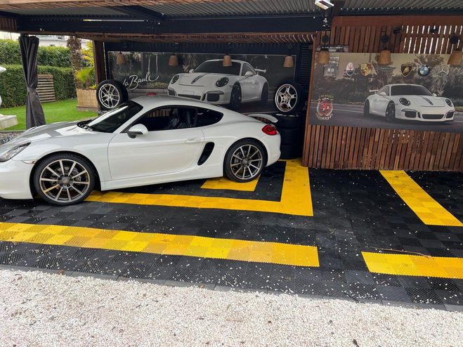 Porsche Cayman 7 981 bt pdk jantes 20. pouces entretien Blanc de 2014