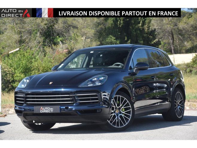 Porsche Cayenne 3.0i V6 - 462 - BVA Tiptronic S - E-Hybr BLEU FONCE de 2018
