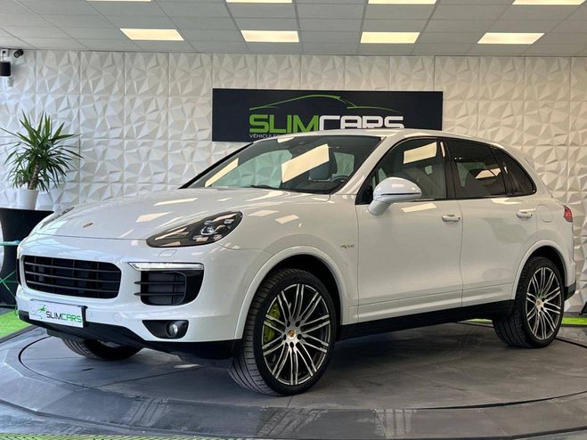 Porsche Cayenne II (958) 3.0 416ch S E-Hybrid Platinum E BLAN de 2017