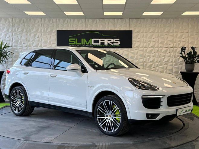 Porsche Cayenne II (958) 3.0 416ch S E-Hybrid Platinum E BLAN de 2017
