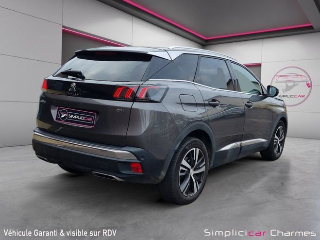 Peugeot 3008 BlueHDi 130ch SS EAT8 GT GARANTIE 12 MOI Gris Gris Platinium de 2021