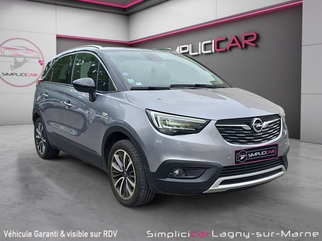 Opel Crossland X 1.2 Turbo 110cv Design 120 ans Gris de 2019