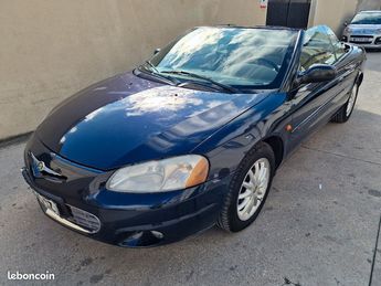  Voir détails -Chrysler Sebring cabriolet 2.7i essence v6 lx boite autom à Argenteuil (95)