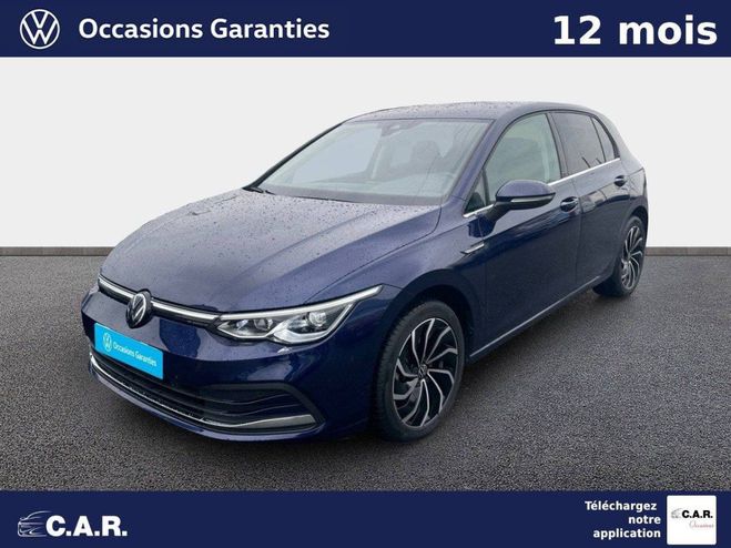 Cliquer pour voir la photo suivante Volkswagen Golf 1.5 eTSI OPF 130 DSG7 Style Bleu de 2024