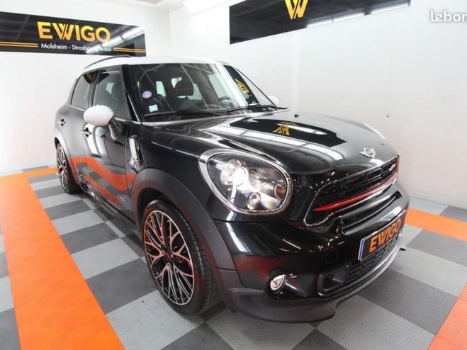 Mini Countryman 1.6 215 JOHN COOPER WORKS ALL4 BVA Noir de 2016