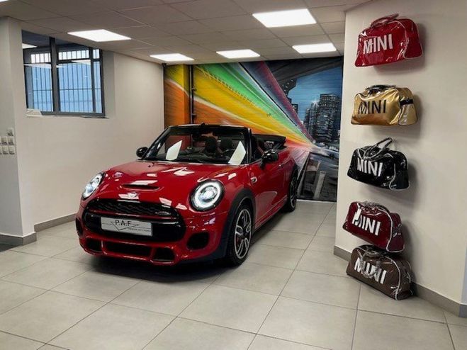 Mini Cabrio JOHN COOPER WORKS 231CH BVAS Rouge de 2018